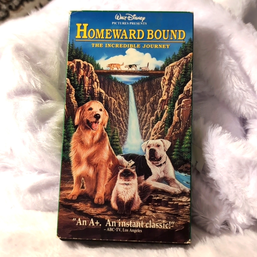 Disney| VHS Homeward Bound, The Incredible Journey Movie